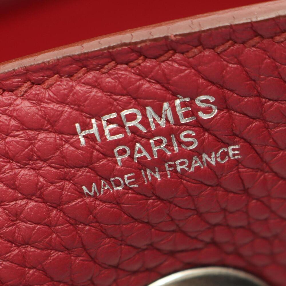 Hermes Lindy 30 Shoulder Bag/Handbag, Leather, Taurillon Clemence, Women's, B... - Picture 4 of 11